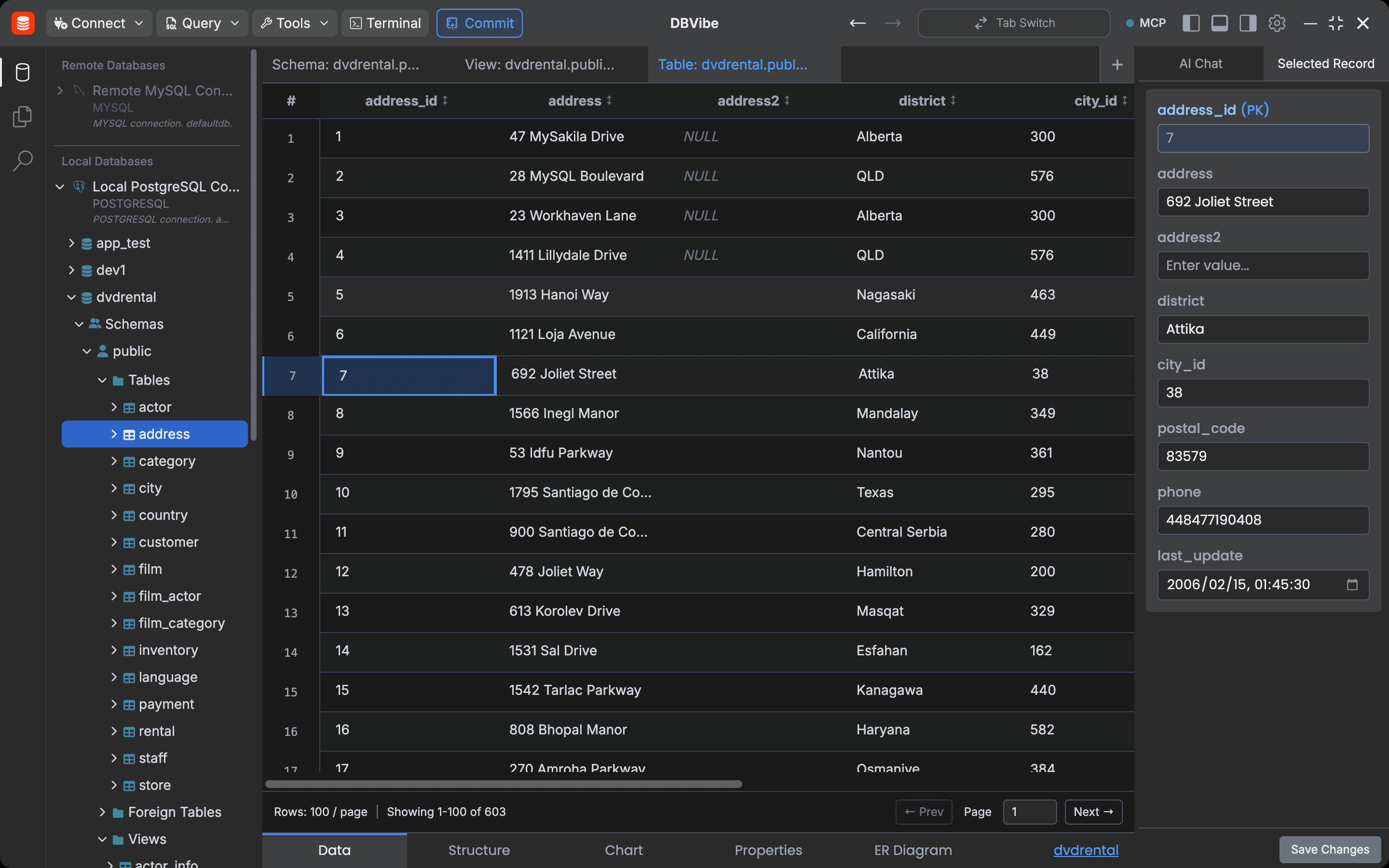 App screenshot